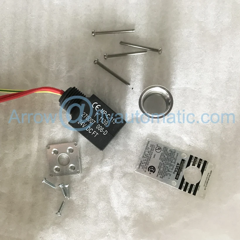 ASCO MP-C-113 EFG551A001 EF8551A001MS 5/2 путь пилот управляемый Соленоидный клапан катушки