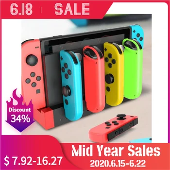 

Game Controller Charging Dock Station for SWITCH Joy-Con Console with Indicator Compact and Portable Carry Convenient