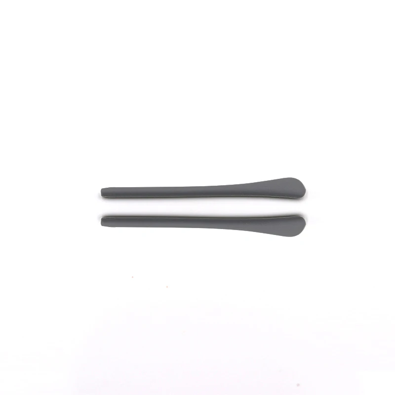 Round Mouth Gray COLOUR_MAX металлический дужка очков Анти-скольжение Тонкое Отверстие очки держатель рукав Мягкий силикон Предотвращение аллергии ухо крючки - Цвет: Round Mouth Gray
