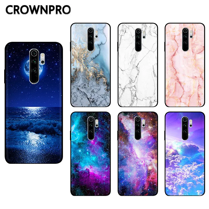 

Case FOR Xiaomi Redmi Note 8 Pro Matte Silicone Soft Case 6.53" Redmi Note 8 PRO Back Cover Phone Fundas Redmi Note8