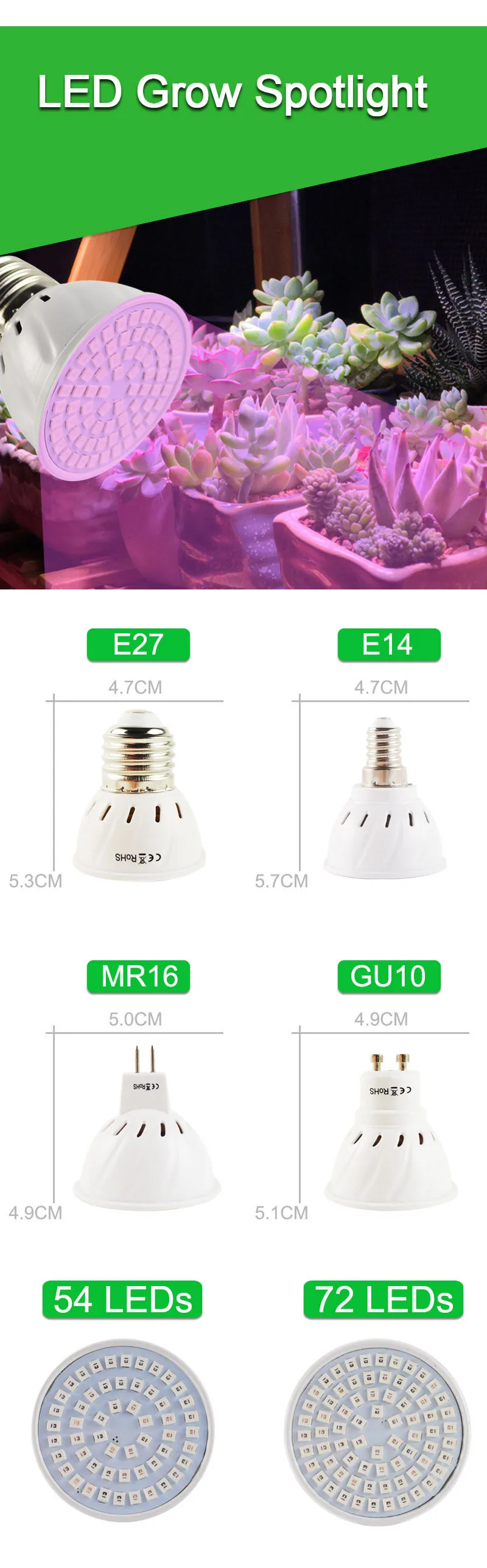 =(K) = E27 Gu10 Mr16 Светодиодный точечный светильник лампа постоянного тока 12 В переменного тока 220 в рост 3 Вт 4 Вт лампада лампа полный спектр