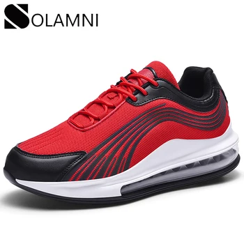 

Brand New Men Sneakers Breathable Air Cushion Mesh Sneakers Men Casual Shoes Damping Running Trainers Gym Fit Shoes Max Size 46