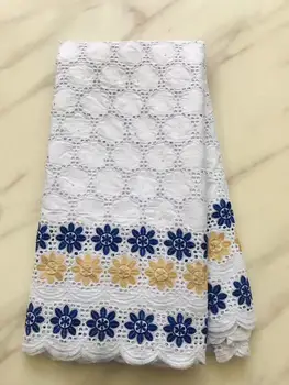 

High Quality Perforated african bazin riche fabric stones embroidered hollow out basin lace patchwork fabric for wedding dress