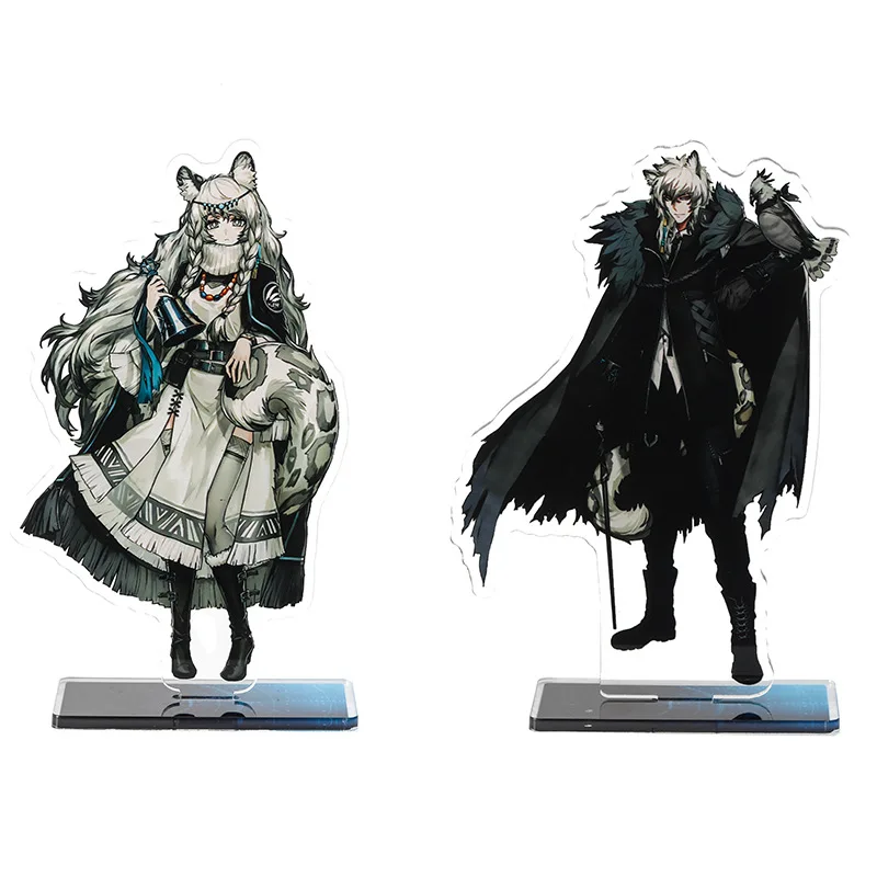 Arknights брелок Exusiai Earthspirit Ifrit SilverAsh Парфюмер Hoshiguma Милый Забавный мультяшный акриловый брелок для ключей модное ювелирное изделие
