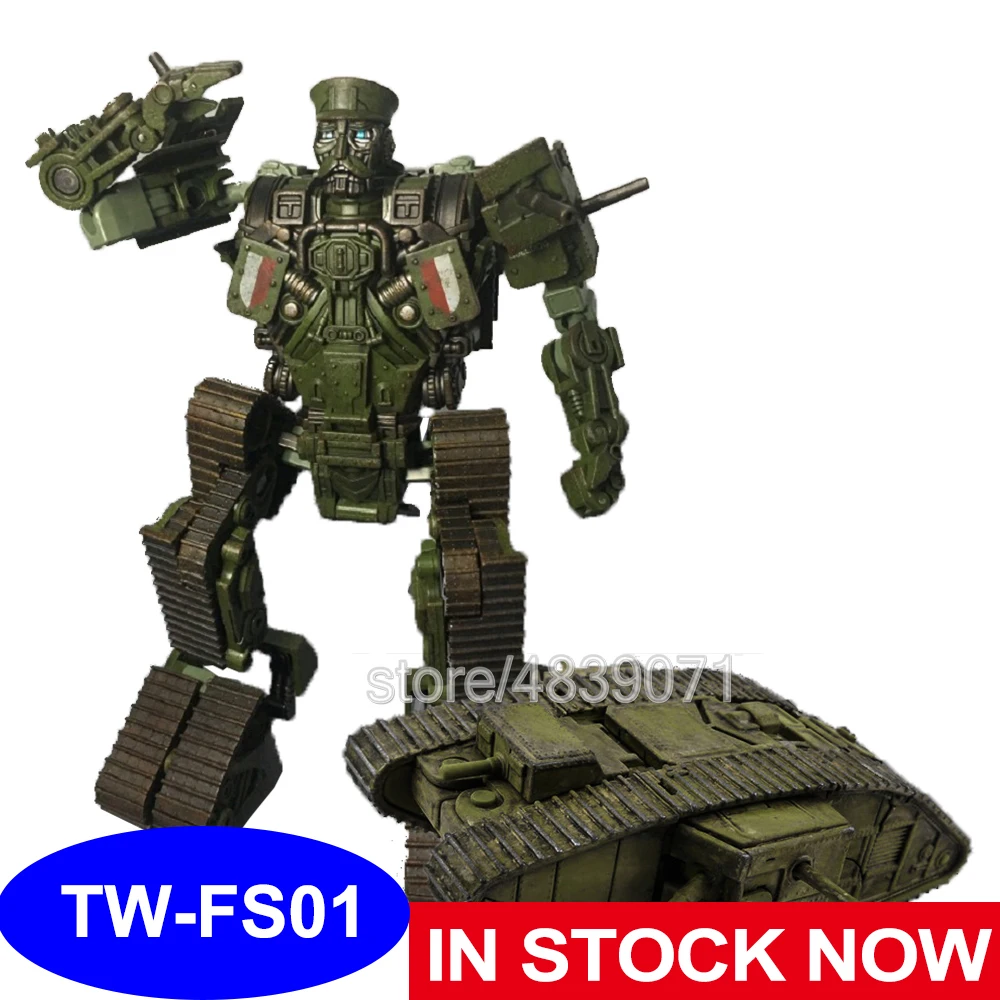 Toyworld фигурка игрушка TW-FS01 сплав SS пропорция Старая краска бульдог Танк фильм периферийная деформация ко транформация