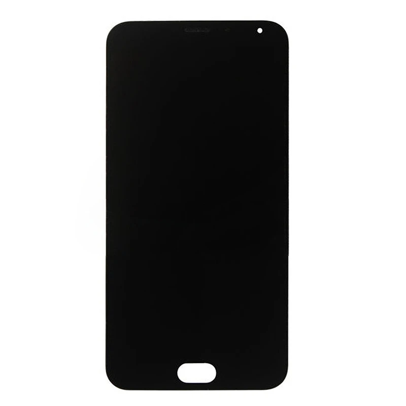 Отличное качество для Meizu MX5 ЖК-экран и дигитайзер полная сборка с рамкой - Цвет: Черный
