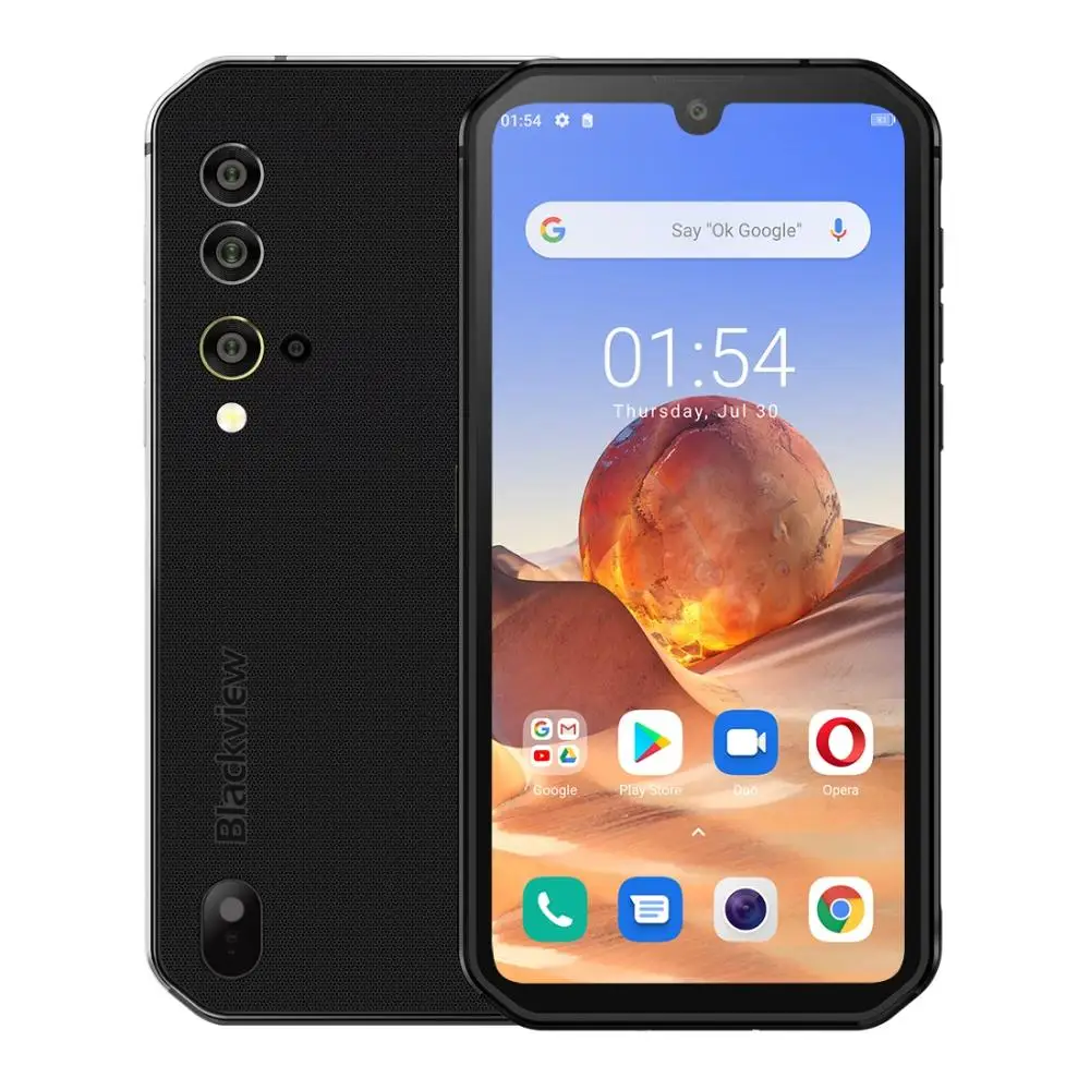 Blackview BV9900E Helio P90 Octa Core 6 ГБ 128 5 84 &quotFHD + безрамочный экран с IP68 Водонепроницаемый
