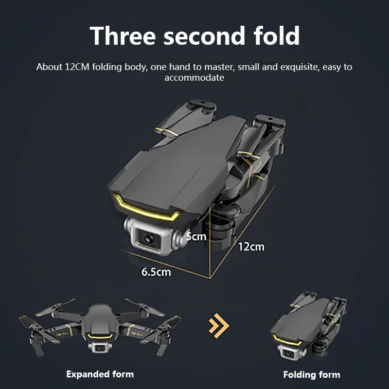 Global drone EXA Dron with camera HD1080P WiFi FPV drone 4K RC helicopter FPV helicopter drone VS d