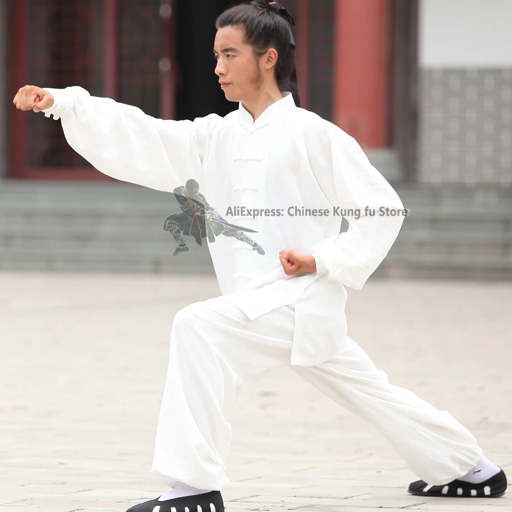Униформа Tai chi модель китайского искусственного кунг фу в виде крыльев льняная
