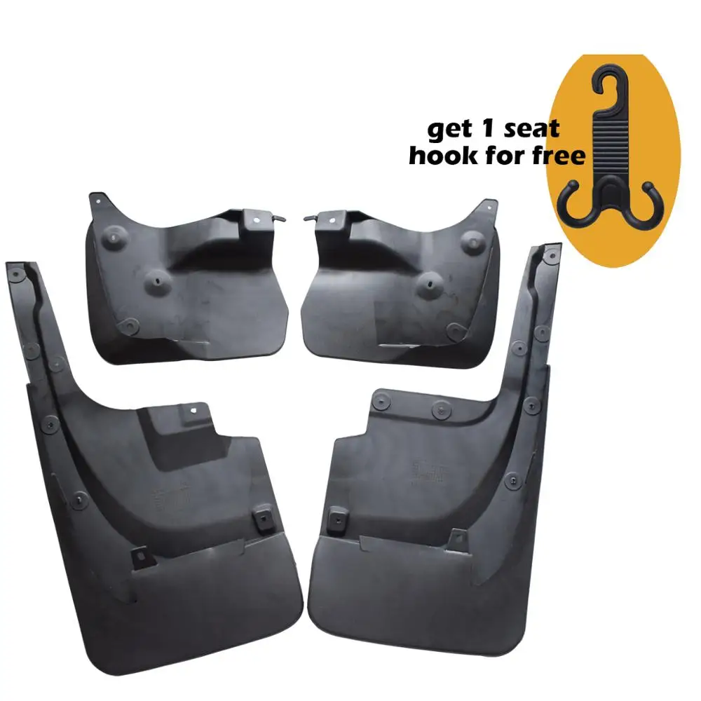 

Set Molded Mud Flaps Mudflaps Splash Guards Front Rear Mud Flap Mudguards Fender YC10107