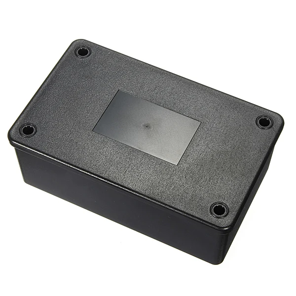 Black Waterproof Enclosure Box Electronic Instrument Case ABS Plastic Cover Project for Relay Module 105x65x40mm