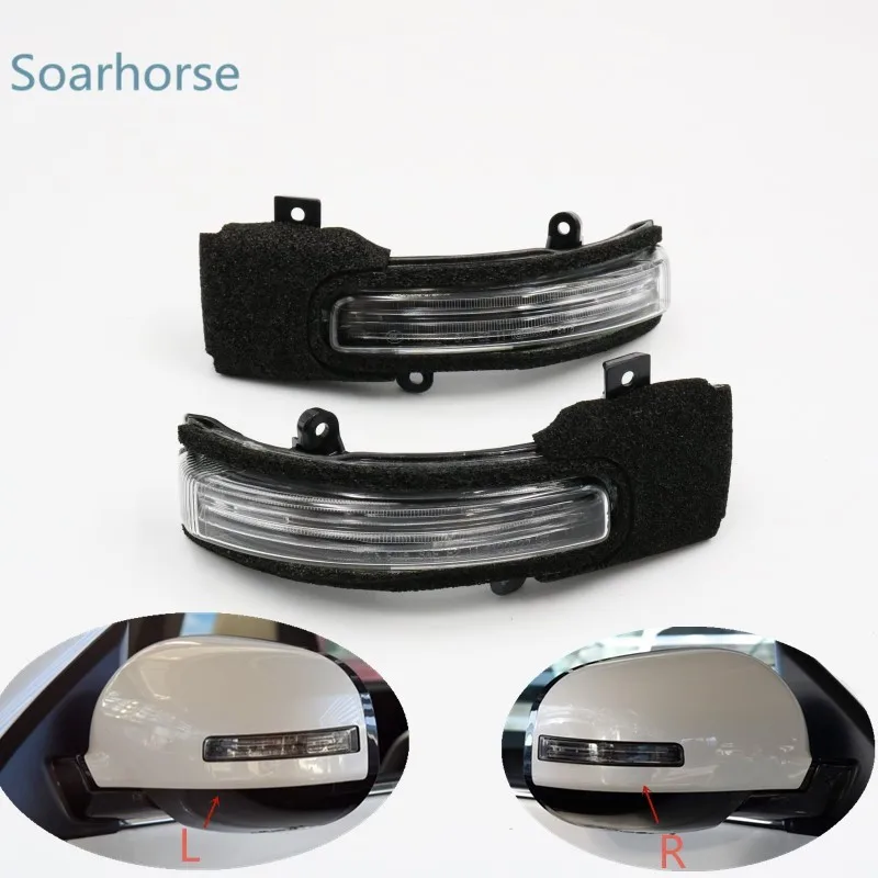 Автомобильный боковое зеркало заднего вида светодиодный светильник указатель