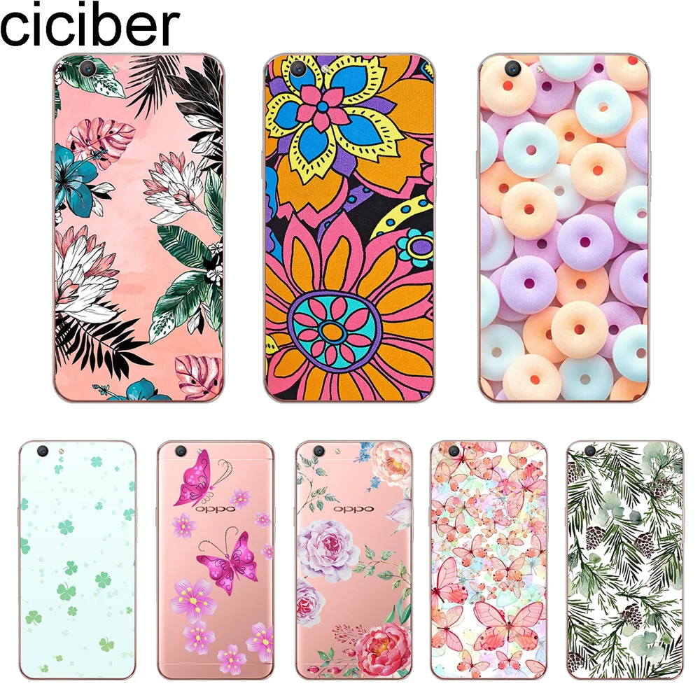 Ciciber чехол для OPPO A37 A39 A57 A59 A83 A5 A7 AX7 A3S F1S F11 F5 Молодежный мягкий телефона из ТПУ с