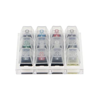 

Mini Simulate Keyboard Tester Portable Mechanical Sampler Testing Tool 12 Keycaps Shaft Game PCB For Cherry MX Switches