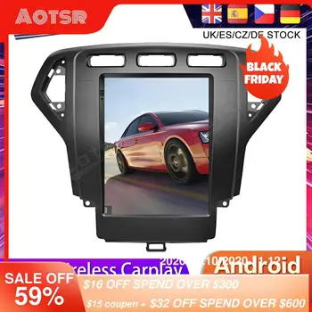 

For Ford Mondeo MK4 2007-2011 Tesla styel Android 9.0 Car DVD Screen GPS Navigation Radio Multimedia Palyer Head Unit Recorder