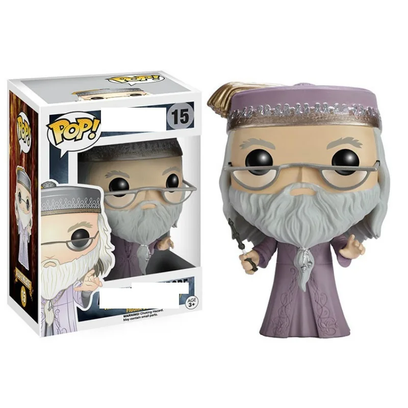 Funko Pop Гарри Поттер Рон Уизли коллекция виниловых моделей игрушки фигурки детей на день рождения Рождественский подарок - Цвет: 15 with box