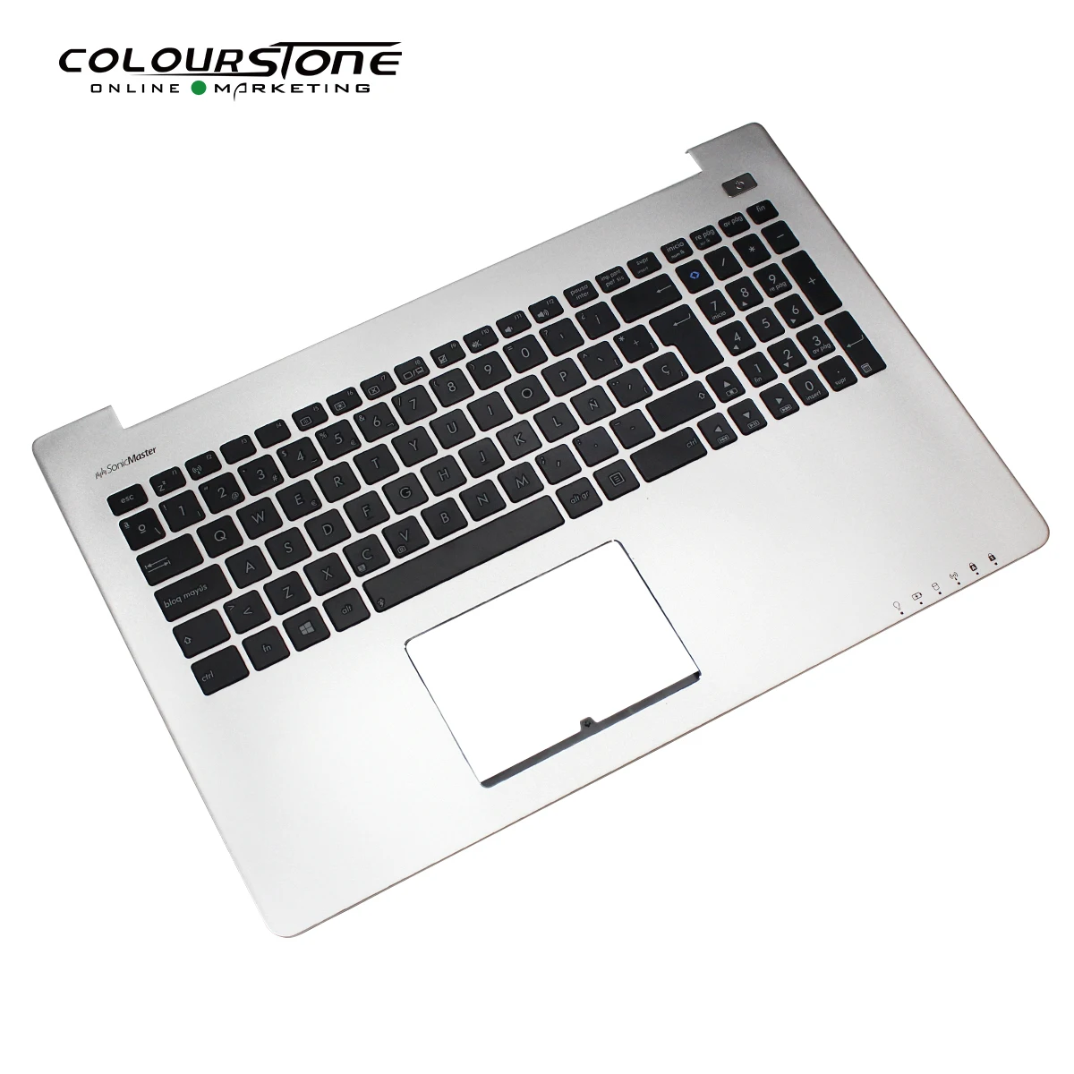 Teclado laptop s500ca espanhol para asus, teclado