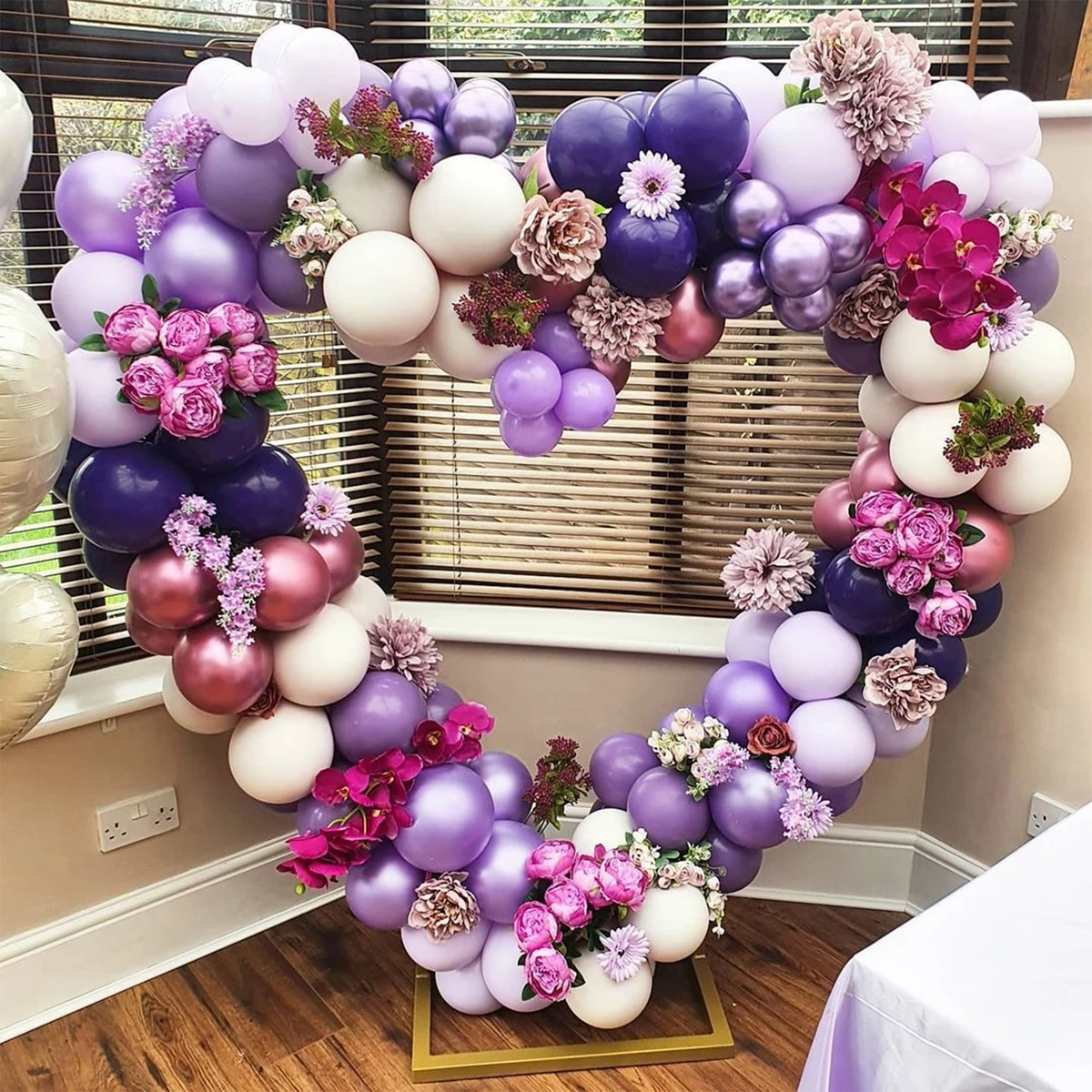 Balloon Circle Arch Balloon Holder Stand Support for Birthday Wedding Party Decorations Baby Shower Balloon Column Accessories Balloon Circle Arch Balloon Holder Stand Support for Birthday Wedding Party Decorations Baby Shower Balloon Column Accessories
