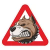 Wolf Dog Cartoon Stickers  for Cars 3d Waterproof Vinyl Car Wrap for Auto Product Decal Accessories Funny Motorcycle Decoration ► Photo 3/6