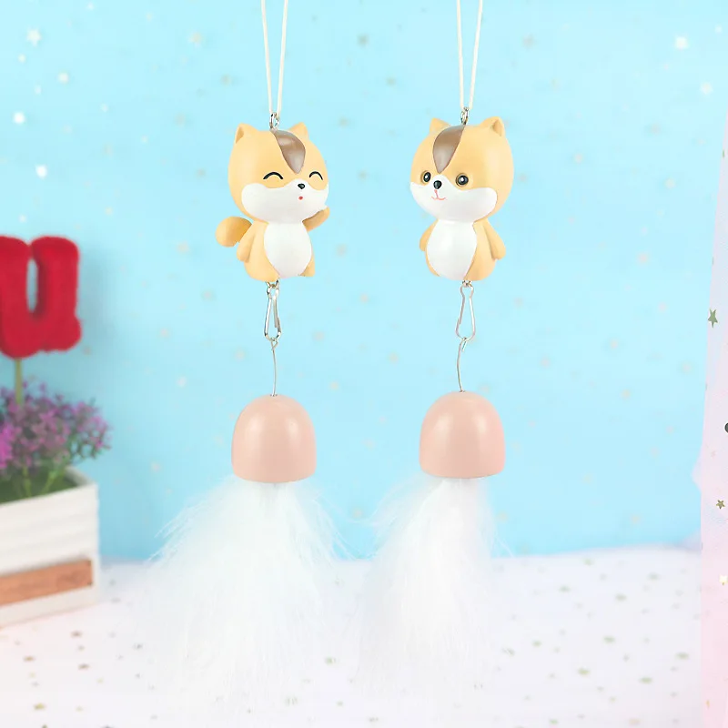 Мультяшные полимерные le baby Rat Wind Chime Подвеска для студентов, подарок для детей, креативный домашний резиновый колокольчик INS