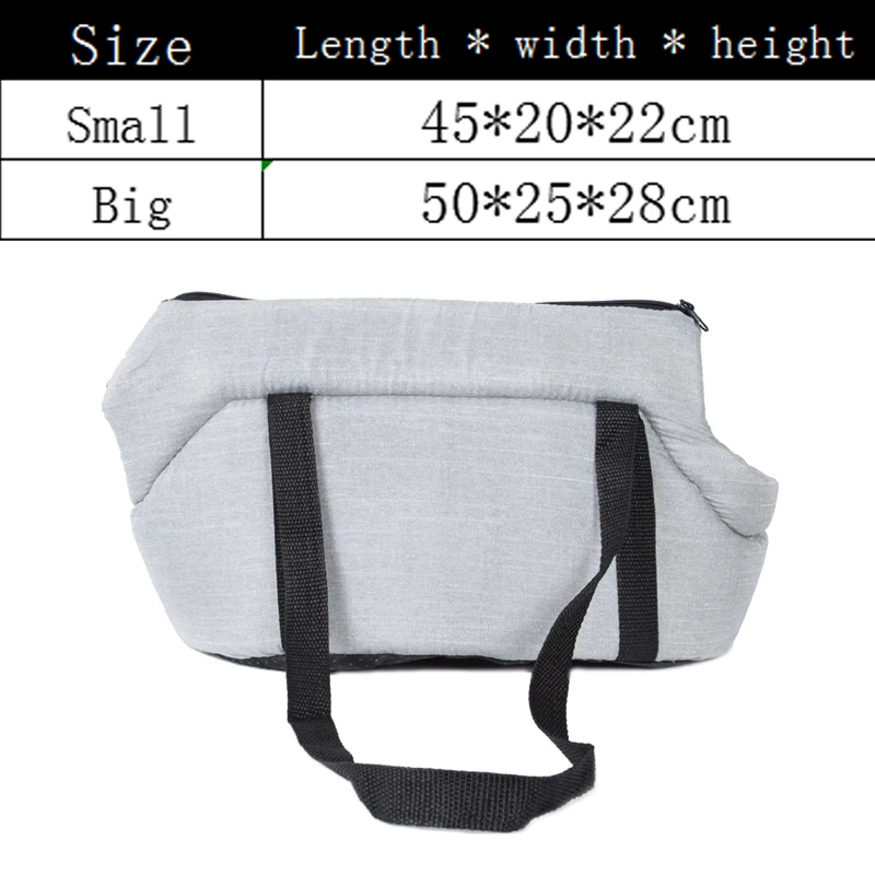 Soft Warm Cotton Dog Cat Shoulder Bag Portable Pet Handbag Comfortable Travel Dog Carrier Bag For Small dog Drop Shipping