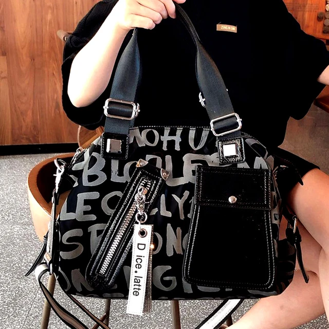 Large Capacity Vintage Ladies Tote Bag Letter Leather Woman Handbag  Designer Bags For Women 2021 New Luxury Brand Shoulder Bags - AliExpress