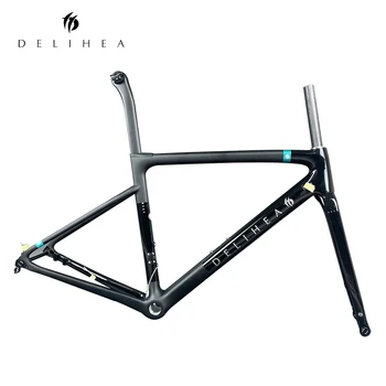 

Carbon Road Frame Disc Brake frame/ Rim Brake Frame Finish Matte or Glossy Racing Carbon Bike Frame DPD XDP Available