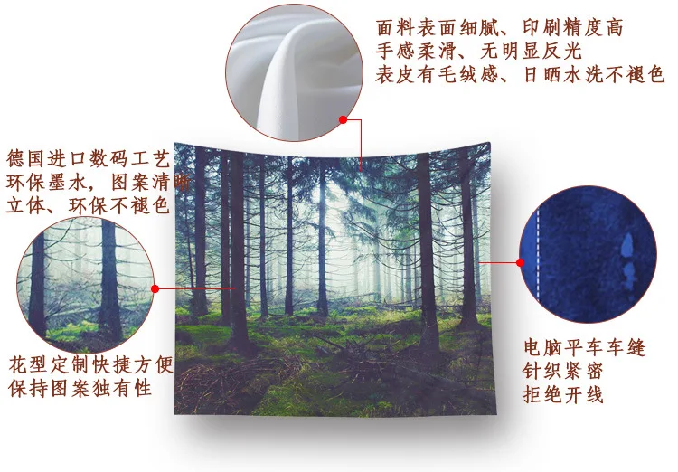 Cartoon Background Cloth INS Hanging Cloth Cartoon GIRL'S Online Celebrity Room Decorative MORI Series Tapestry Dormitory Rental