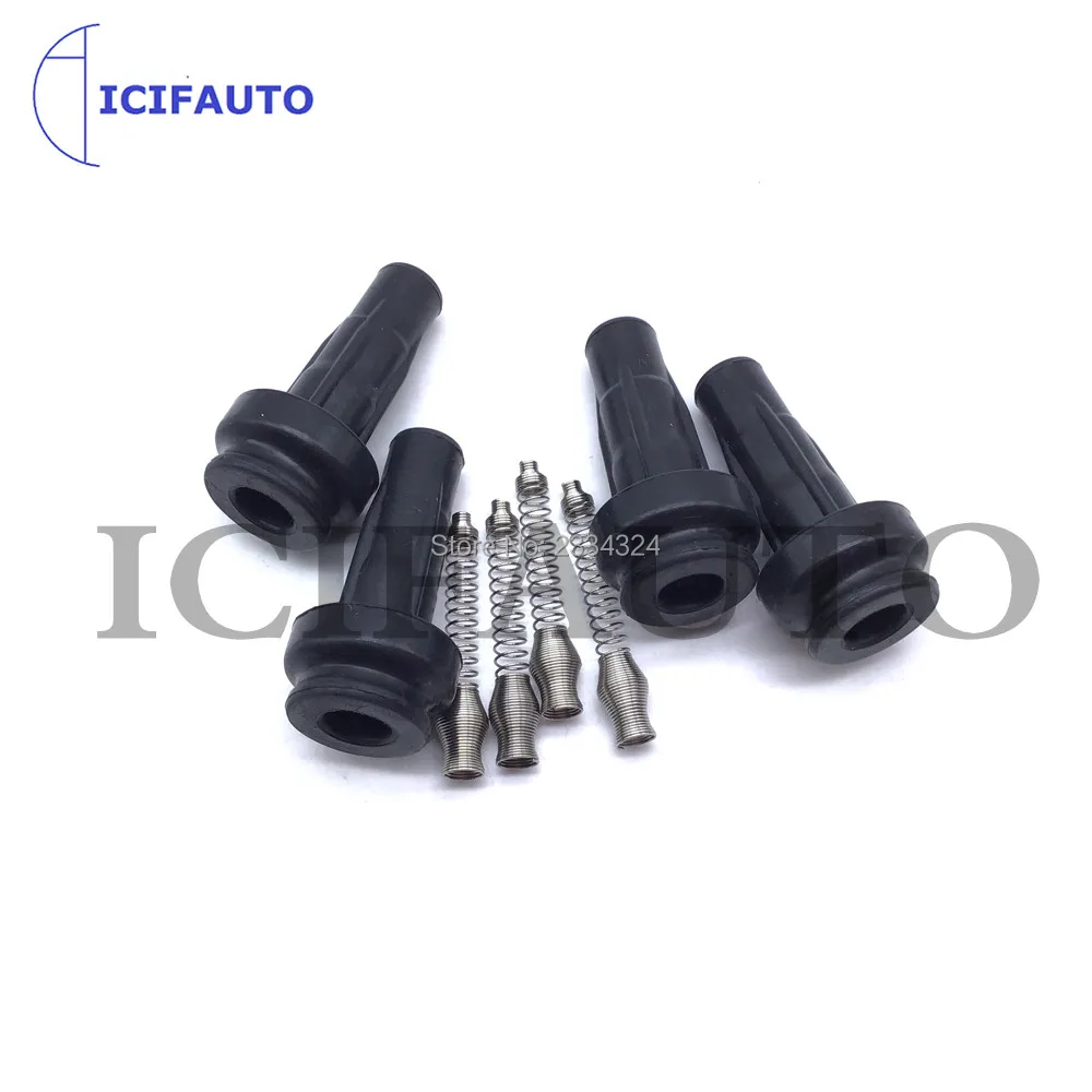 Ignition Coils Rubber Boot Pack With Spring For PEUGEOT 1007 206 307