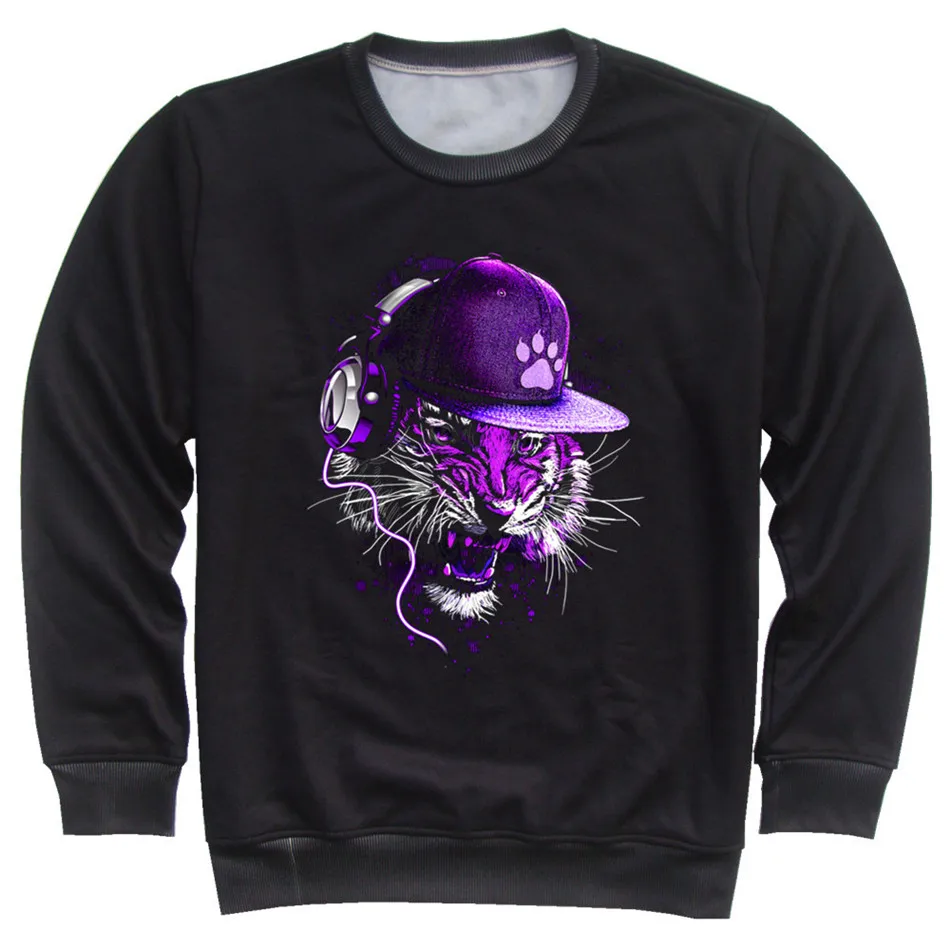 Spring Children 3D Hoodies Kids Colorful Space Galaxy Panda Astronaut Listen Music Printed Sweatshirts Boys Girls Pullovers