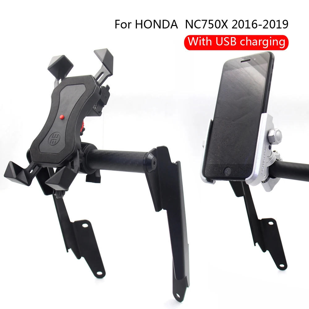 Для HONDA NC 750X NC750 2016 2019 аксессуары для мотоциклов подставка держатель телефона