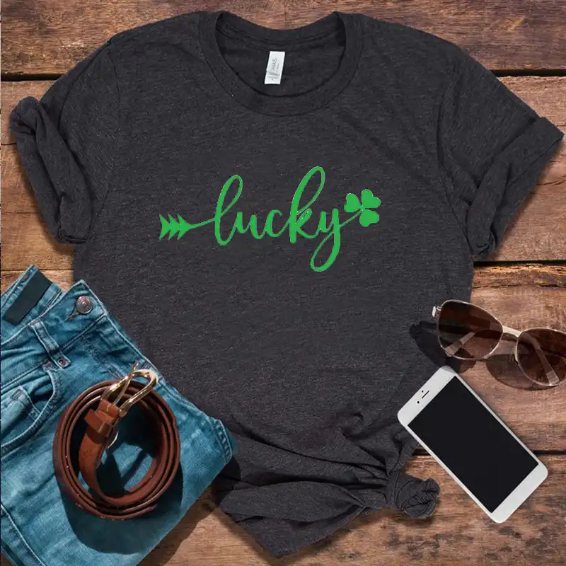 lucky graphic tees