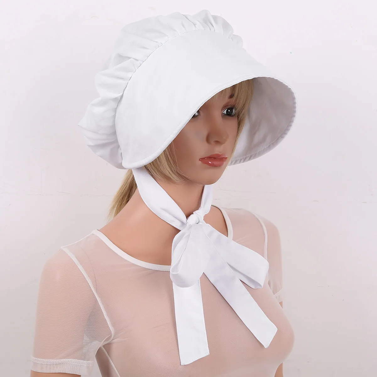 Vintage Medieval Maid Hat Bonnet 