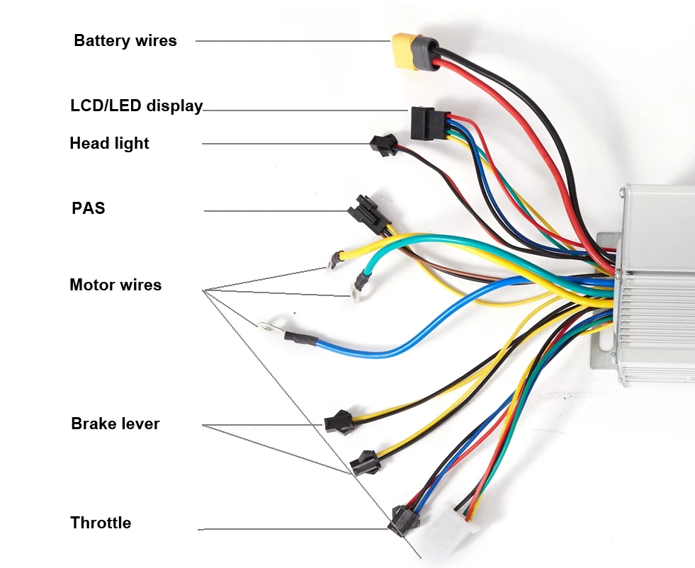     Ʈѷ  SW900 LCD ÷,  ӵ,  ũ, 48V, 500W, 750W, 1000W