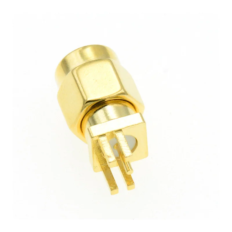 SMA Male 1 4 36 UNS 2B Plug  Solder Edge RF Coaxial Connector (1)