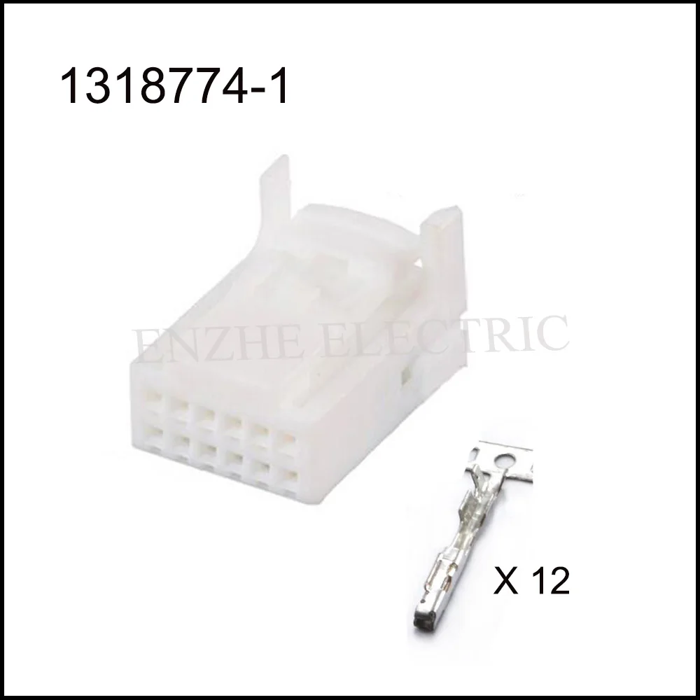 100set 13187741 car female Connector cable Terminal jacket auto Plug