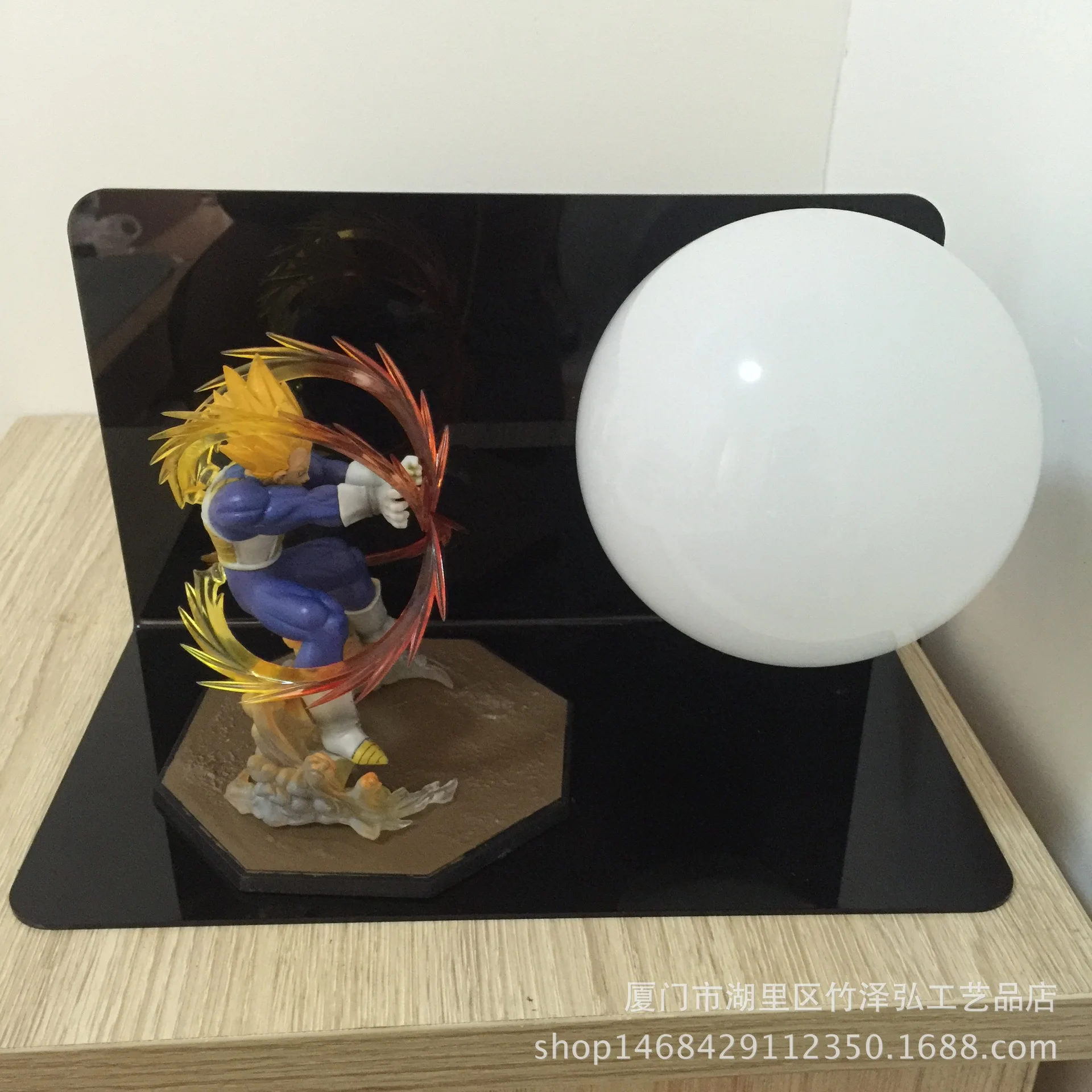 Аниме Dragon Ball Sun Wukong Garage Kit Креативный светодиодный светильник Настольная лампа для защиты глаз светящаяся игрушка креативный Сияющий
