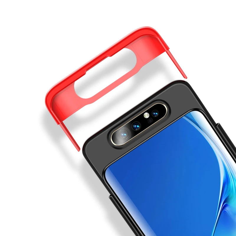 Для samsung Galaxy A80 чехол Роскошный Полный Защитный кольцо магнетизм держатель противоударный чехол для samsung A80 SM-A805F Coque