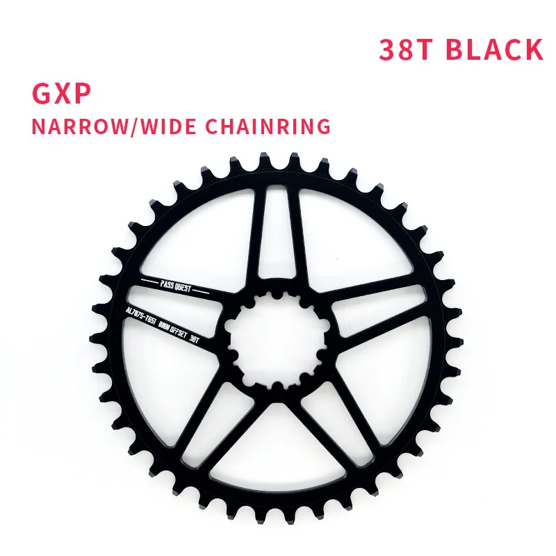 MTB горный велосипед цепное колесо для велосипеда GXP 38T 40T 42T цепное кольцо Сверхлегкий полый для GXP BB30 коленчатый Набор X1 X9 X0 XX1