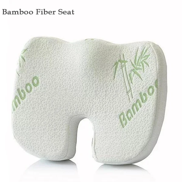 Orthopedics Hemorrhoids Seat Cushion Memory Foam Car Rebound Cushion Office Chair Lumbar Support Pain Relief Breathable Pillow 