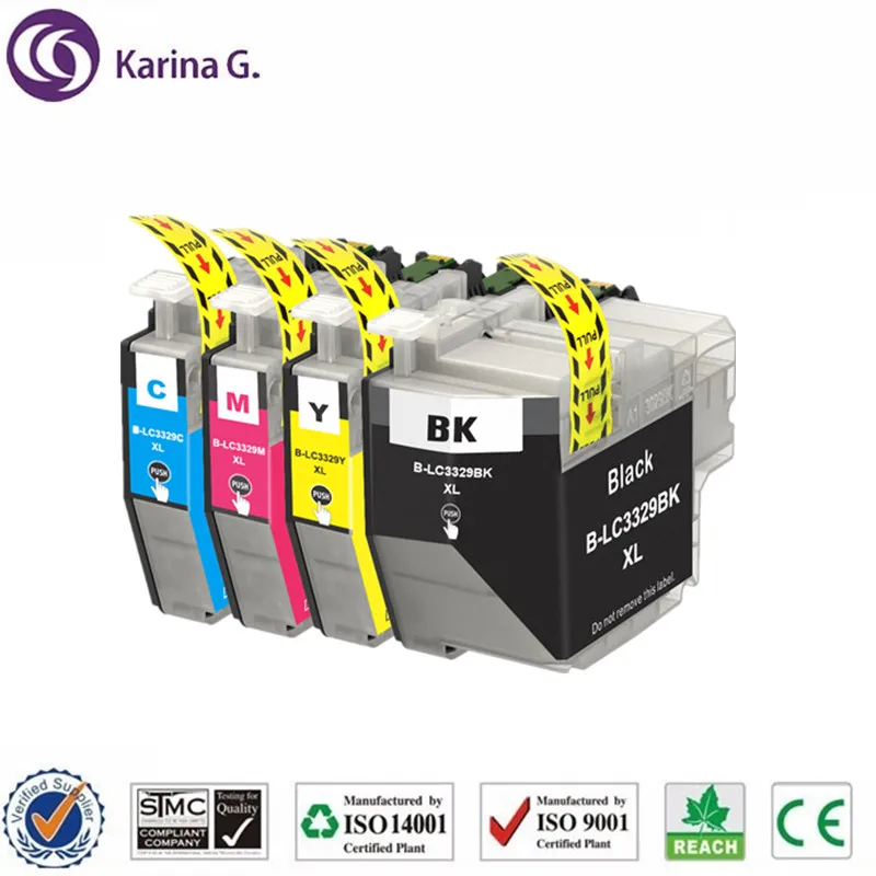 

Совместим с Brother LC3329 lc3329xl, чернильный картридж, подходит для принтера Brother MFC-J5930DW