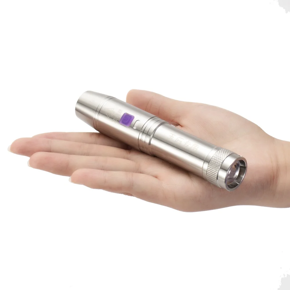 AloneFire SV330 Jade Flash светильник USB Перезаряжаемый УФ светодиодный 365nm фиолетовый светильник Ультрафиолетовый фонарь для ювелирных изделий Янтарный Money18650battery