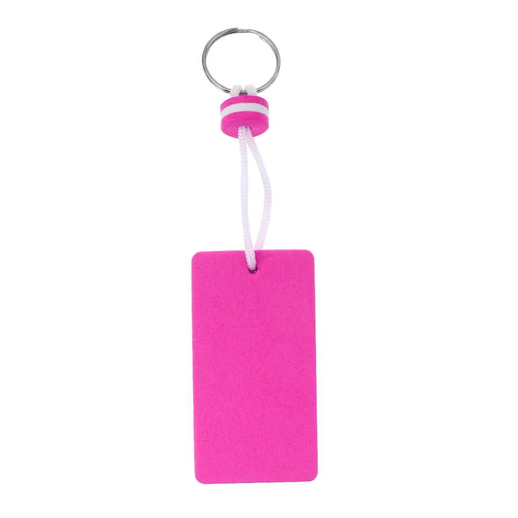 7pcs Key Ring Floating Boat Keyring-Marine/Water/Keychain-Sailing Rectangle