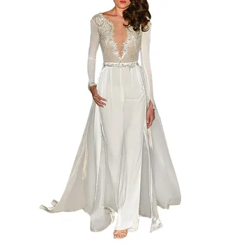 

Women Deep V-neck Solid Print Hollow Leggy Back Lace Long Sleeve Party Dress Sexy Dress Party Dress Vestidos Платье Женское