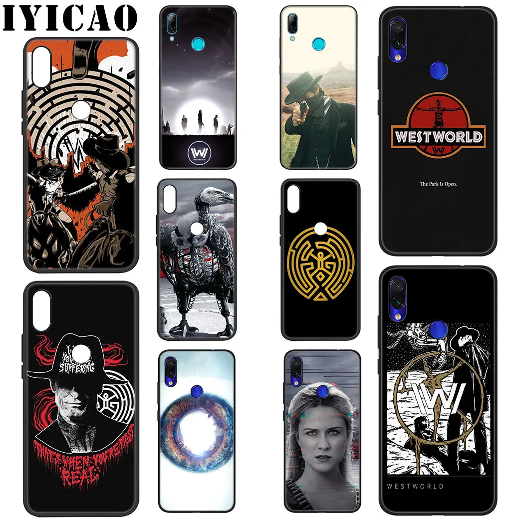 IYICAO Westworld TV Series Soft Silicone Case for Xiaomi Redmi Note 5 6 7 8 Pro 5A Prime 4X Cover |
