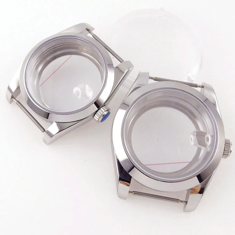 36mm/39mm Watch Case 316L Sapphire Glass Fit For NH35 NH36 Miyota 8215