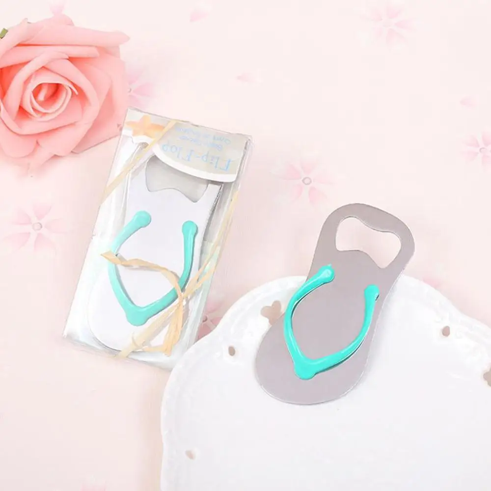 Creative Kitchen Gadgets Flip Flops Slippers Bottle Opener for Party Wedding Hotel Kitchen Tools Bottle Beer 5