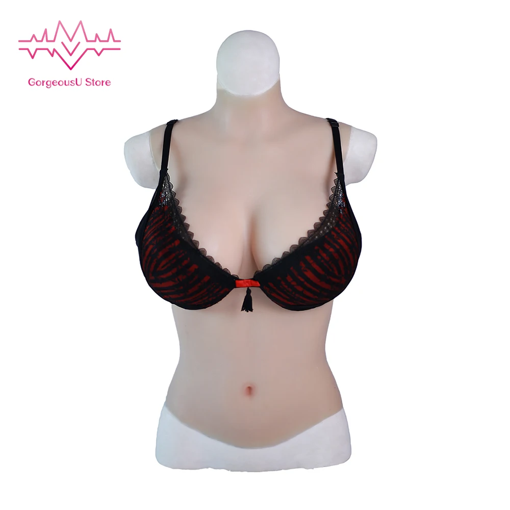 

Breast Forms Fake Boobs C D E G Cup Half Body Liquid Filling For Crossdresser Tits Shemale Transgender Drag Queen Crossdressing