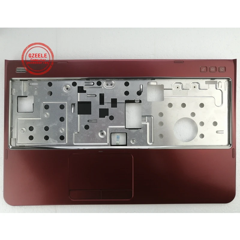 N5110, M5110, M511R, N5521, tampa superior, cor vermelha, painel do teclado