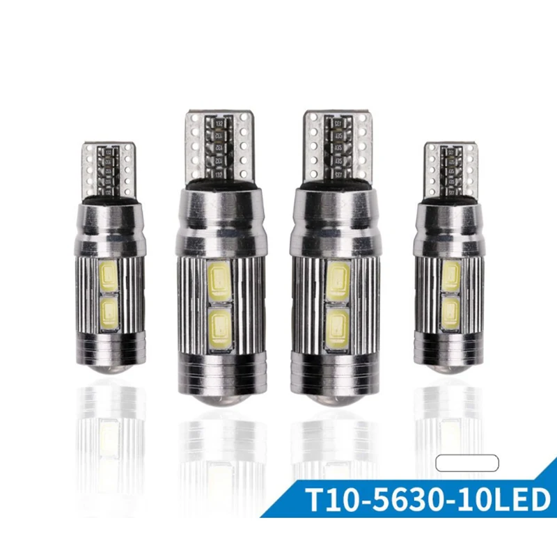

5PCs T10 W5W Led Canbus 194 10 SMD 5630 Fog Lights Auto Clearance Bulb No Error Parking Car Side Light Car Styling